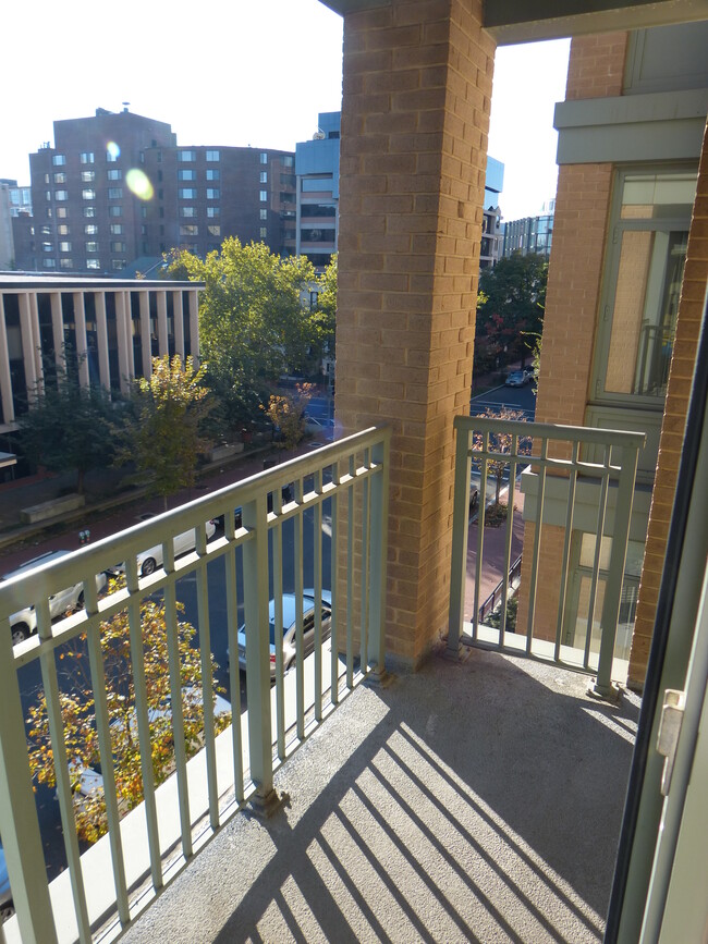 Balcony off of living room - 2425 L St NW