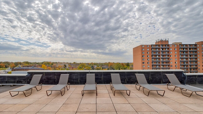 Rooftop sundeck views - Shaker House & Shaker Town House