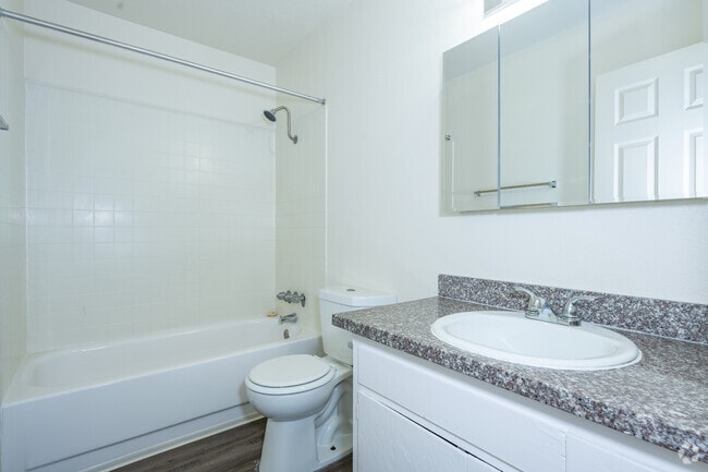 2BR, 1BA - 850SF - Bathroom - Dover Park Apartments