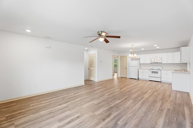 dining and kitchen - 400 N Church Ave