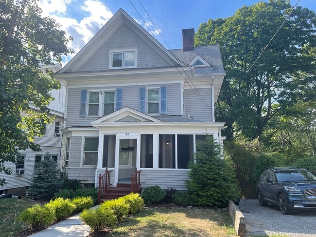 Front View w/ Screened Porch - 85 Western Ave