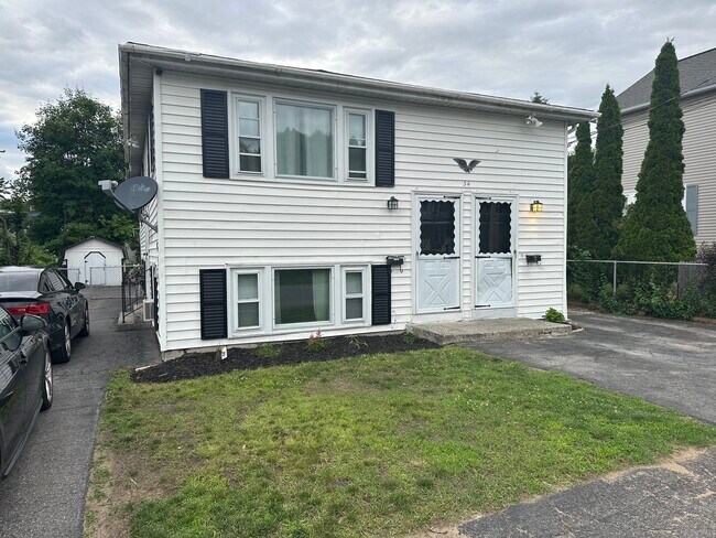 front of house (2 parking spots on left side of the house) - 34 Hayes Ave