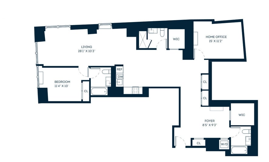 26 Broad St Unit 1701, New York, NY 10005 Condo for Rent in New York