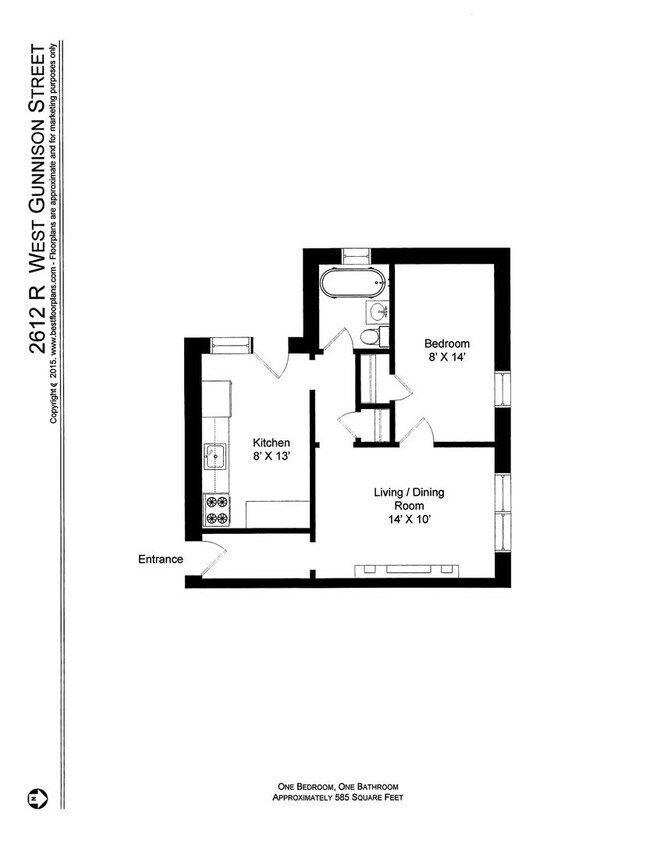Foto del edificio - 2612 W Gunnison St