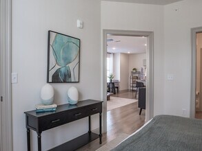 The Opal: 1BR, 1BA- Primary Bedroom - The Waters at Bluebonnet