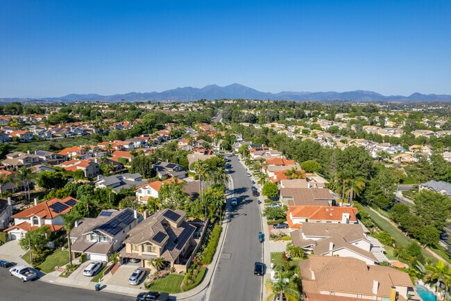 Residents living in the suburbs of Mission Viejo can enjoy beautiful mountain views.