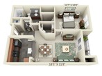 1BR 1BA A1-Chalet