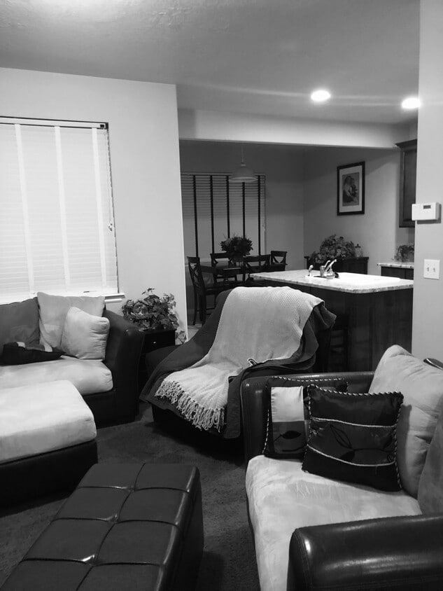 Living room and kitchen - 6854 W Ashby Way