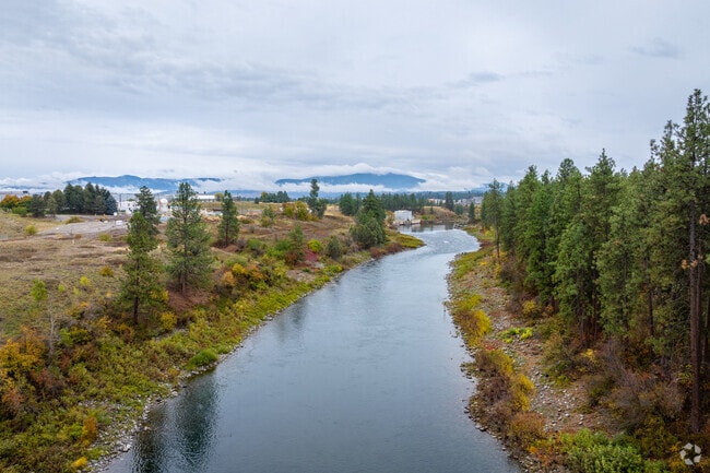 The Spokane River offers ample outdoor space for residents.