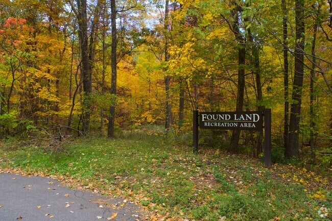 Enjoy the beautiful nature around Found Lake Park in Avon.