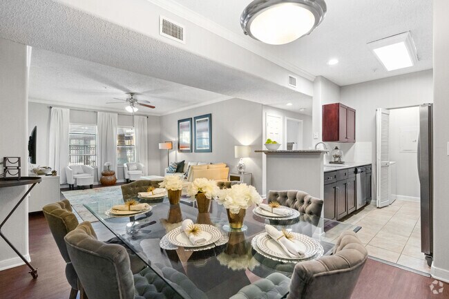 2 habitaciones, 2 baños, 1,223 pies cuadrados, área de comedor - Melia Medical Center