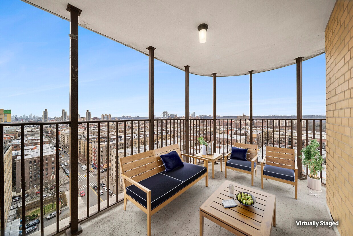 Balcón virtualmente escenificado - Isabella House Senior Independent Living