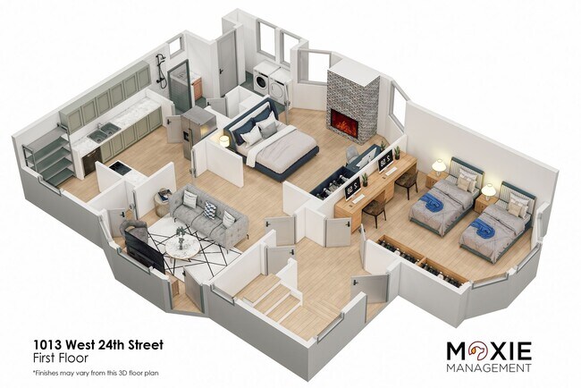 Photo - 1013 W 24th St Apartment