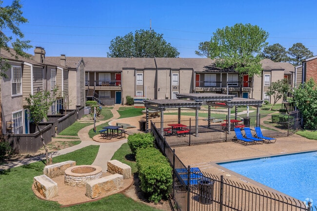 Outdoor Gaming/Amenity Area - Adobe Springs Apartments