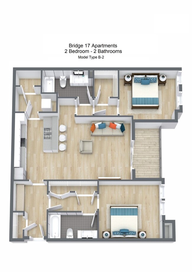 The Chesapeake - Bridge 17 Apartment Homes