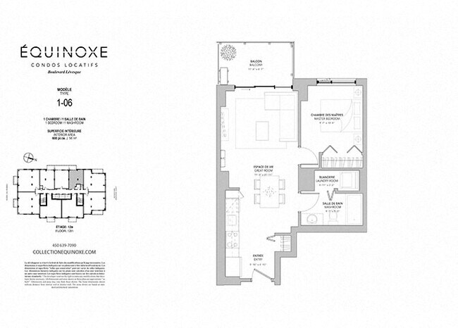 Floorplan - EQUINOXE LEVESQUE