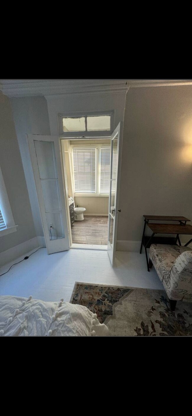 Bathroom door - 115 W 36th St