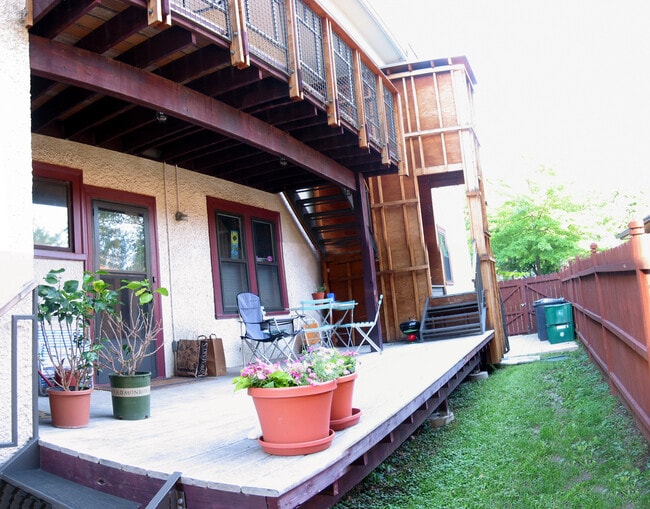 Back deck - 707 W 44th St