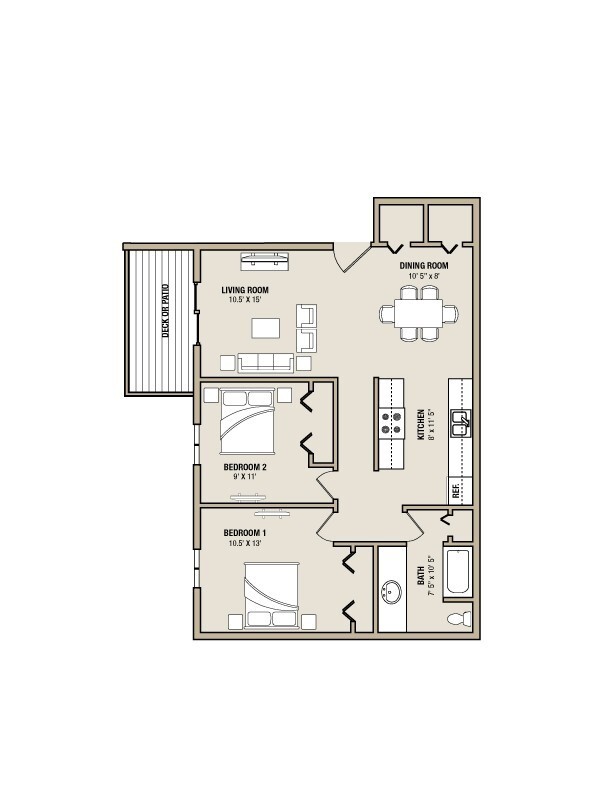 Interior Photo - Corner Ridge Apartments