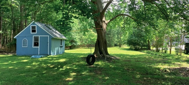 Large Shed in backyard - 1208 Back Creek Rd