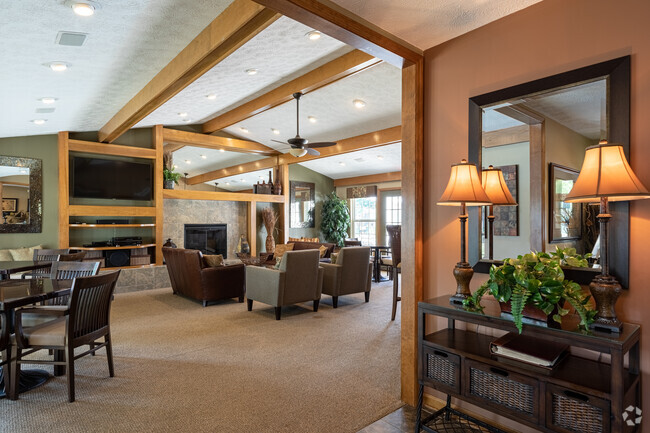 Clubhouse Living Area - Harbour Club Apartments