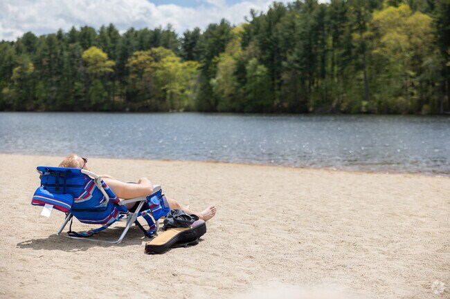 Catch some rays by the water at Blue Hills Reservation in Quincy.