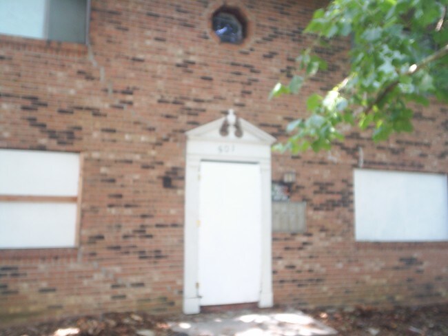 Front Building Brick - 501 Barnett Rd