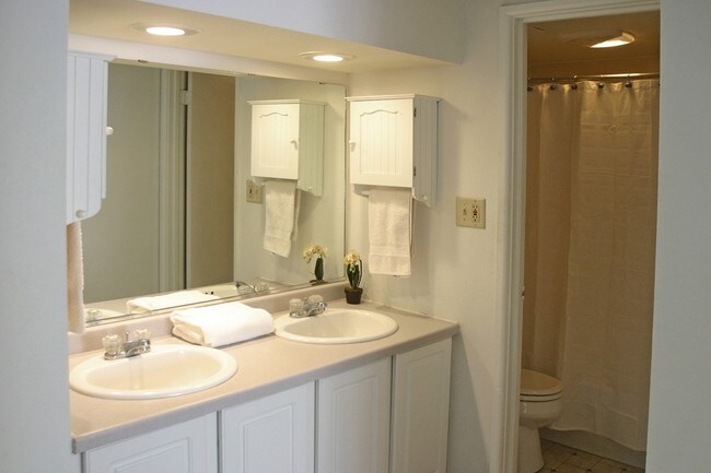 Baño - Lakeview Terrace Apartments