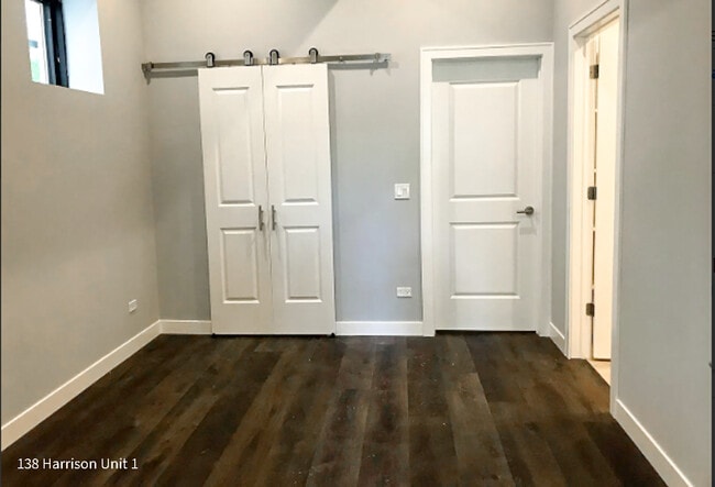 large bedroom with closet space - 138 Harrison St
