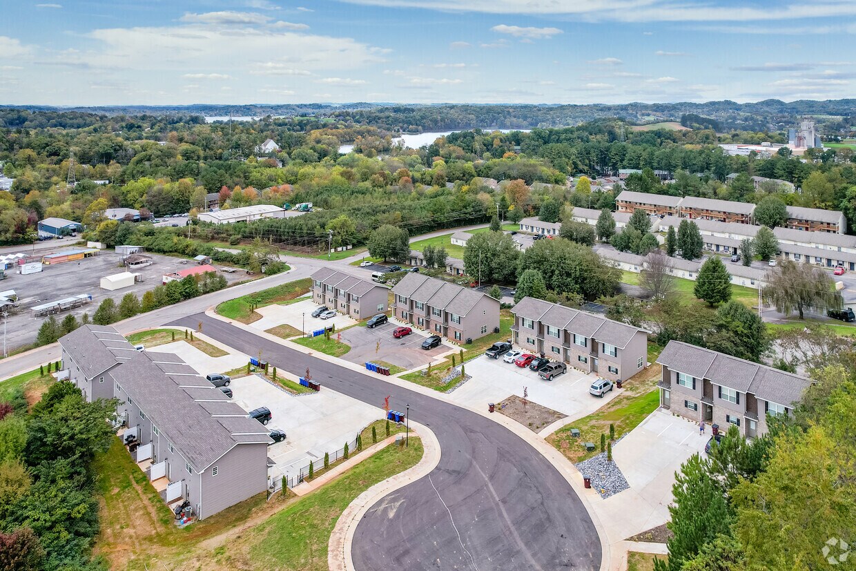 Aerial Photo - Warrior Hill Townhomes