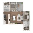 Two Bedroom, Two Bathroom (C6)