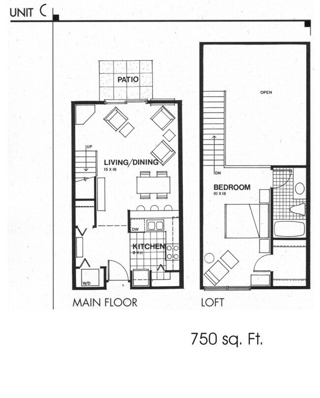 Foto del edificio - Great Arboretum location - 1 bedroom lofte...