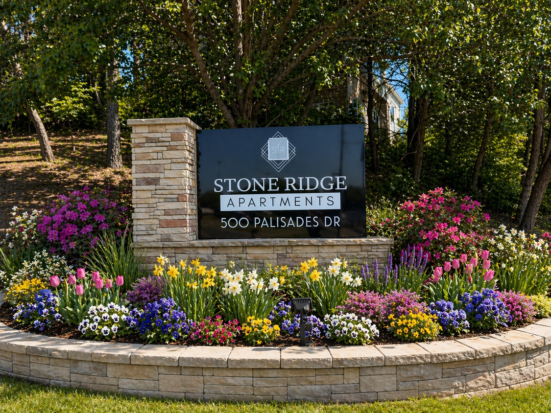 Front sign - Stone Ridge Apartments
