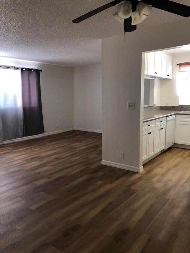 New flooring - 1057 Justin Ave