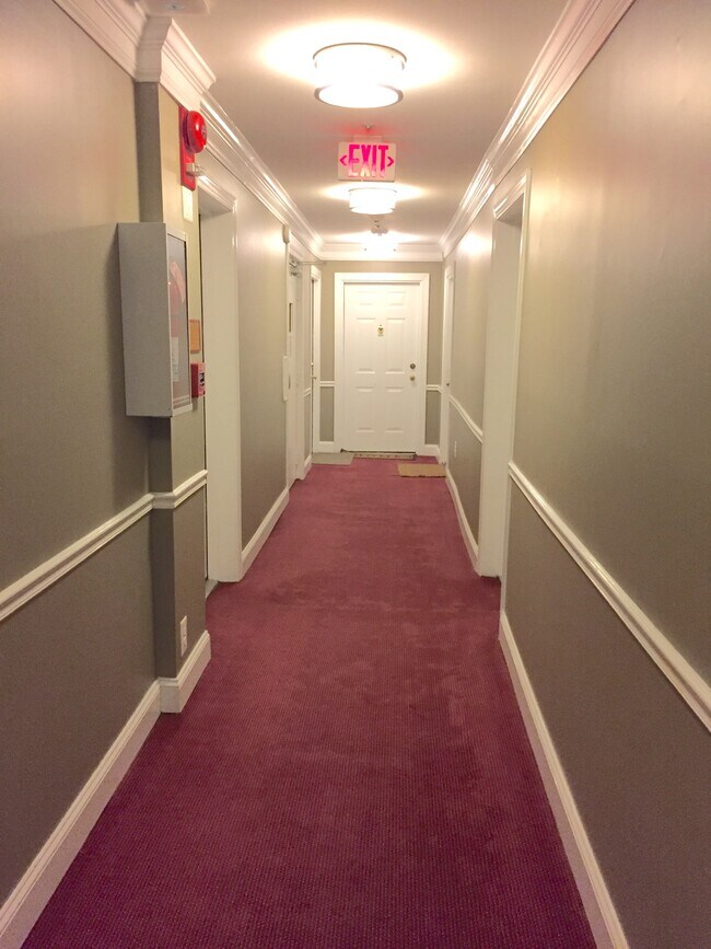 Hallway & Elevator. You're almost there! - 1731 Willard St NW
