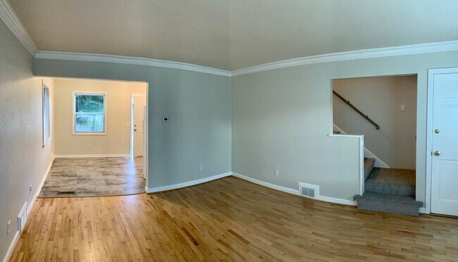 Living room to dining area (& stairs to upstairs bedroom) - 1919 Rucker Ave