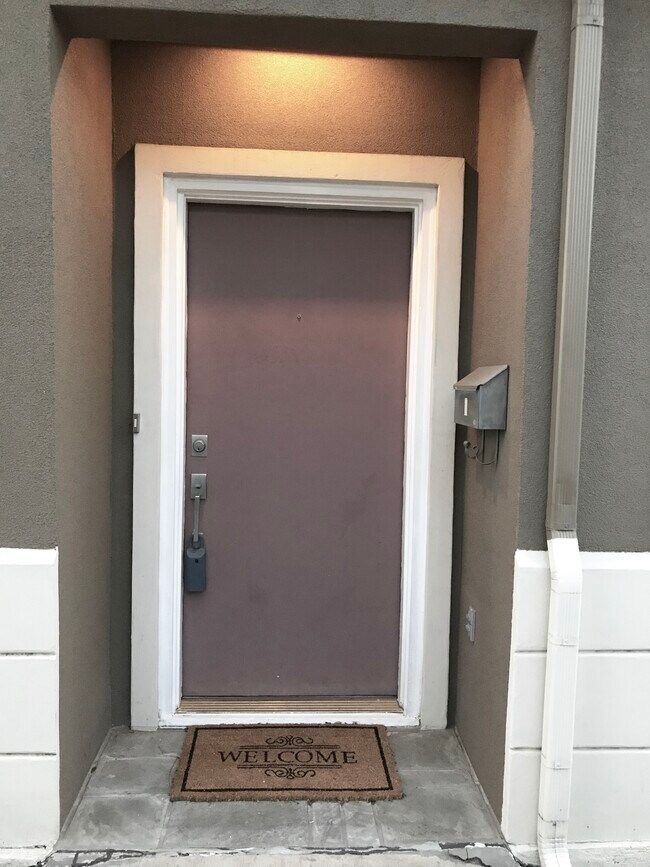 Front Door of #1 - 3915 Cole Ave