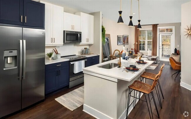 Gourmet Kitchen with Chef Inspired Stainless Steel Appliance - Broadstone Upper Westside