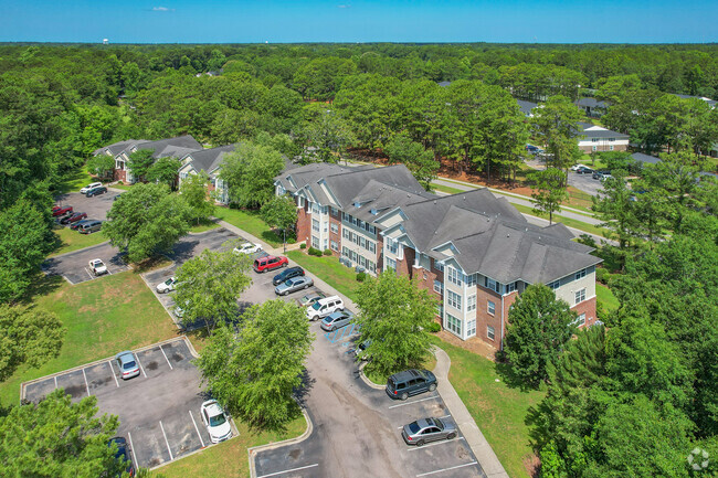 Aerial Photo - Wisteria Place Apartments