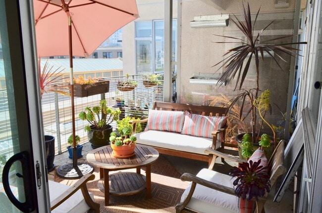 Balcony off of living room - 630 Thomas L Berkley Way