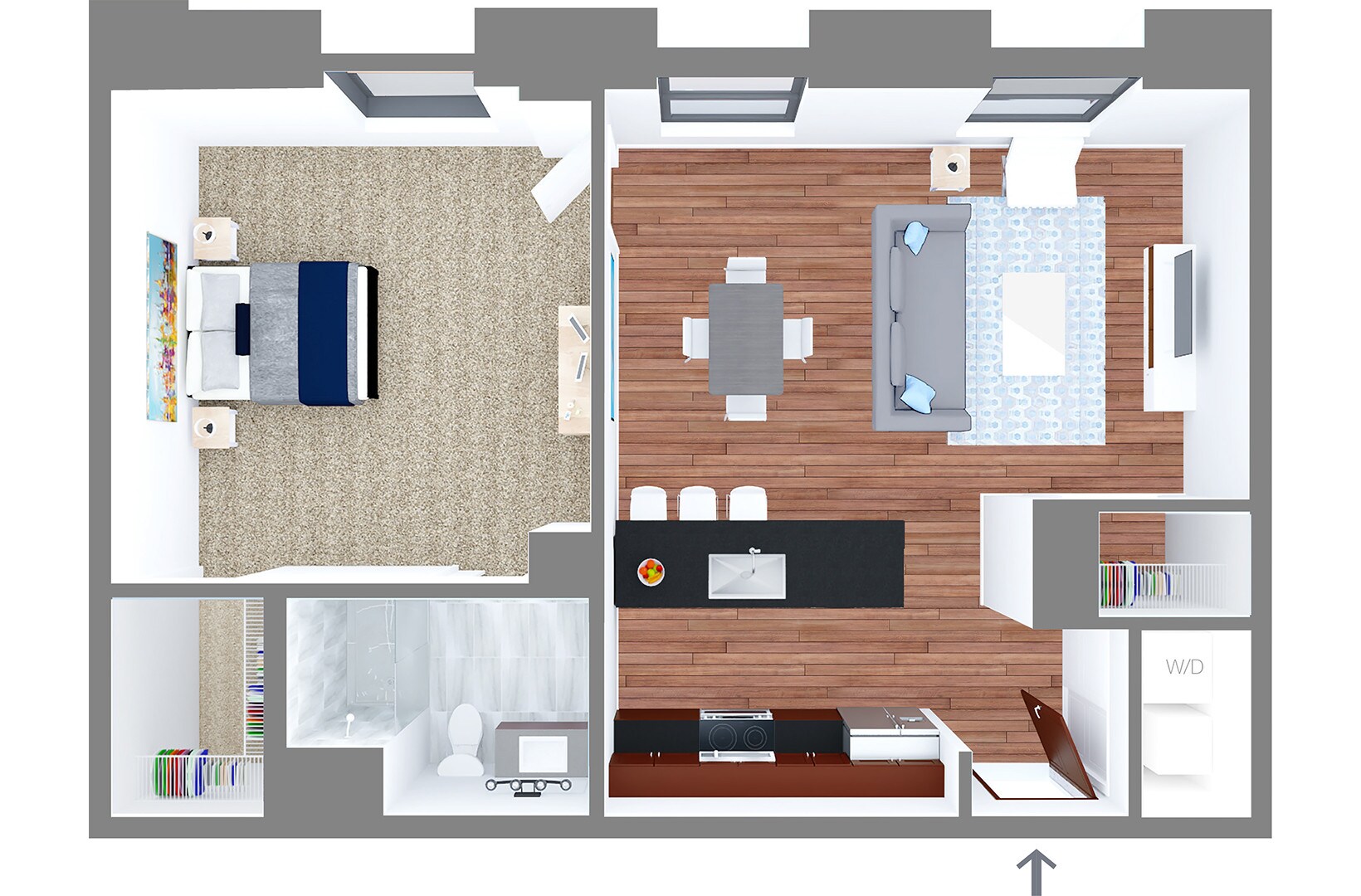 The Terminal Tower Residences – Suite Style L1