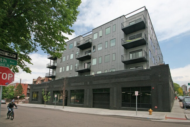 Modern Exterior - 1300 N Ogden St Apartment