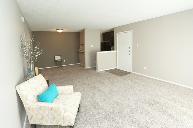 1BR 1BA- Livingroom - The Enclave