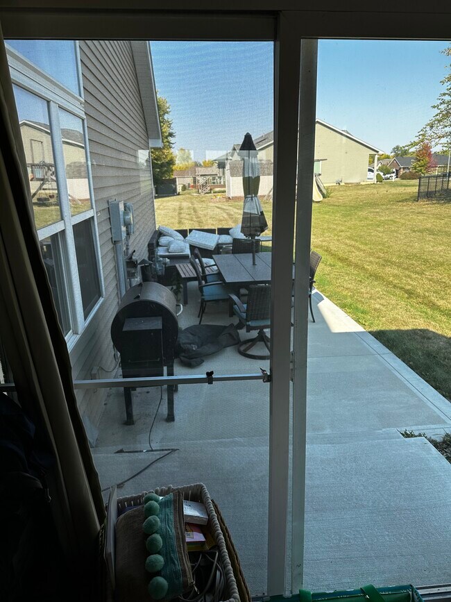 East Side Patio, great shade in the evenings. - 111 Centennial Dr