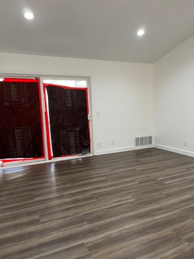 Living Rm with Sliding Glass Entryway to balcony - 8715 Weybridge Pl