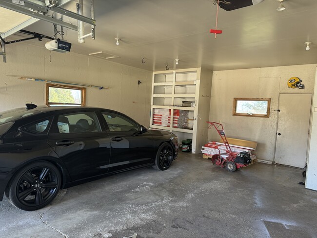 2 car garage with extra storage. - W2038 County Road WH