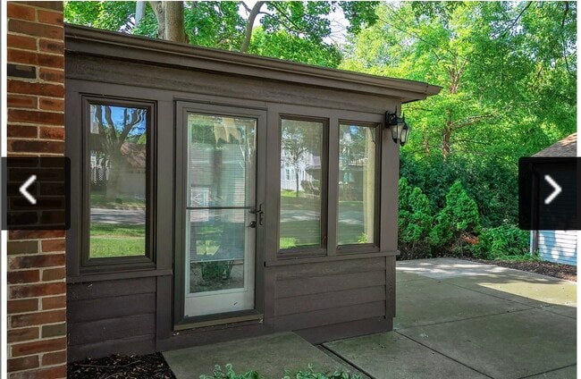 Private patio direct walk out from Florida room - 6407 W Lloyd St