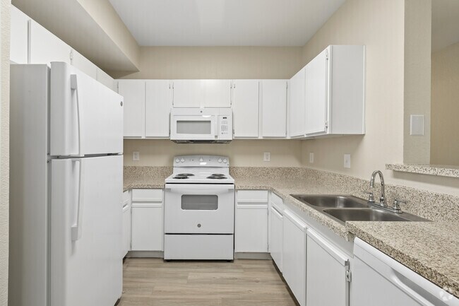 2 habitaciones, 2 habitaciones - 968 pies cuadrados - Cocina - Eagle Ridge Apartments