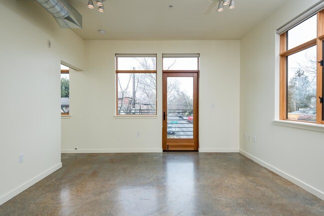 Move the House | One Bedroom Living Room - Move the House Apartments