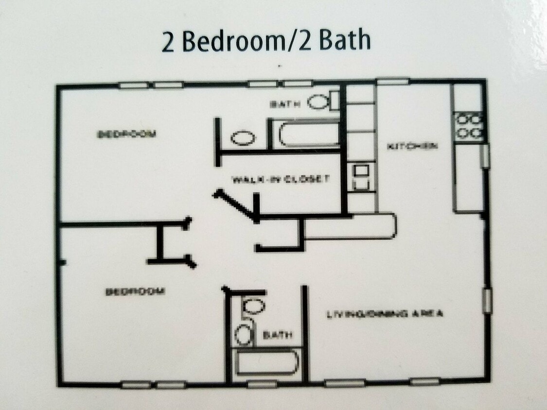 Building Photo - 2 bedroom 2 bath condo $1,200 per month